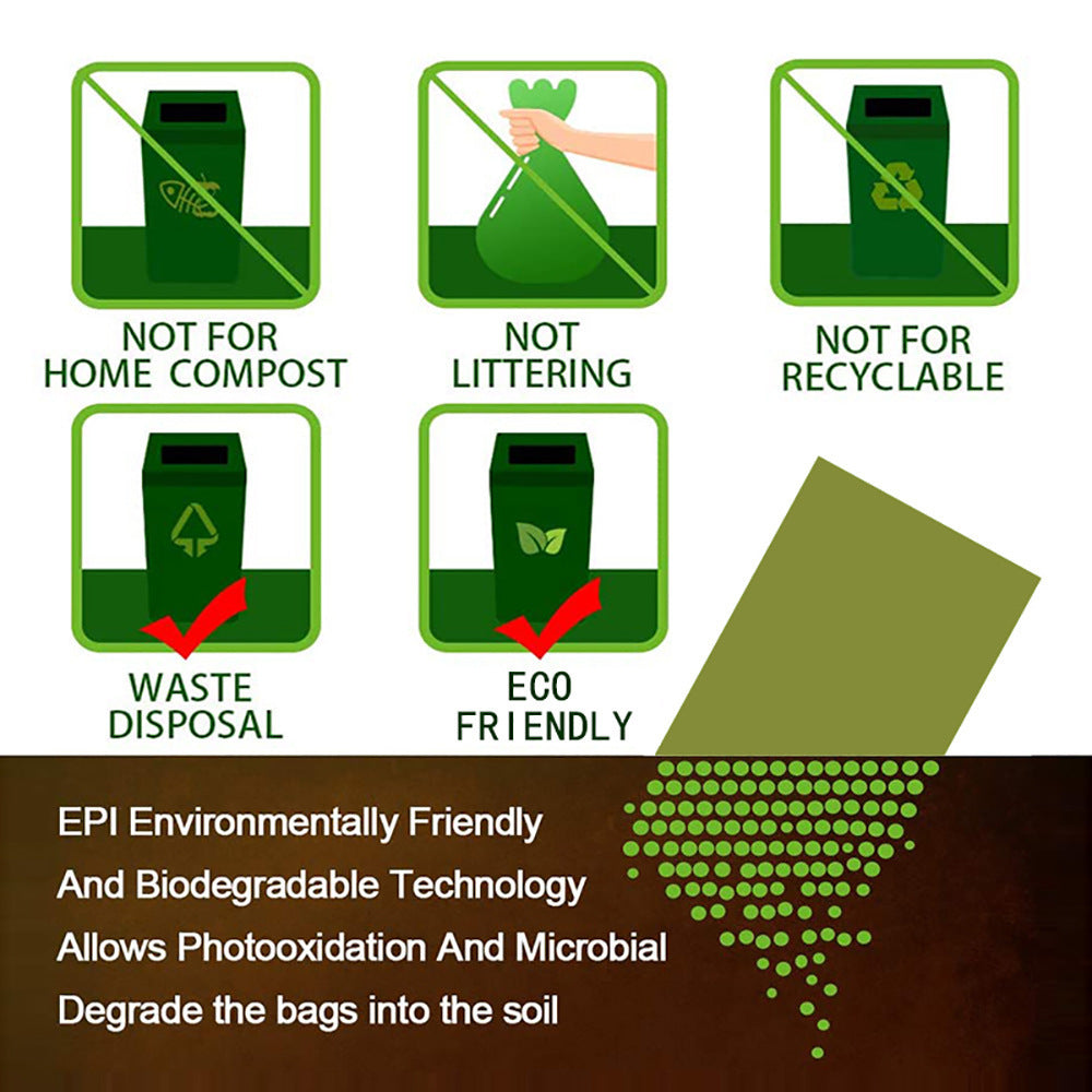Extra Thick Leak-Proof Dog Waste Bags