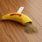 Plush Catnip Banana Cat Toy