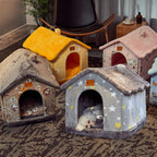 Winter House Pet Bed