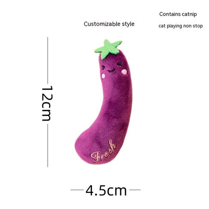 Plush Toy Contains Catnip Cat Toy Self-Hi Bite-resistant Scratch-resistant Pet Supplies