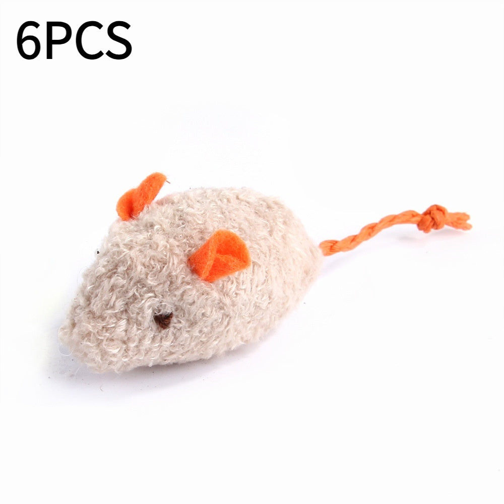 Plush Mouse Catnip Toy