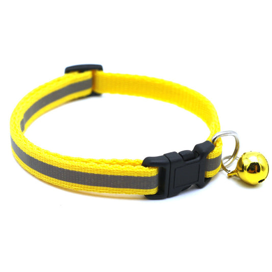 Reflective Cat Collar with Bell