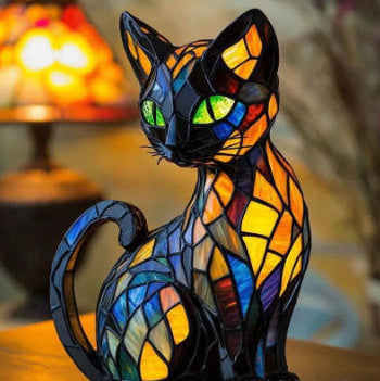 Resin Animal LED Night Lamp - Cute Table Light