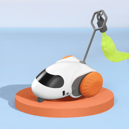 Stuffy Gravity Intelligent Cat Toy Smart Running Car