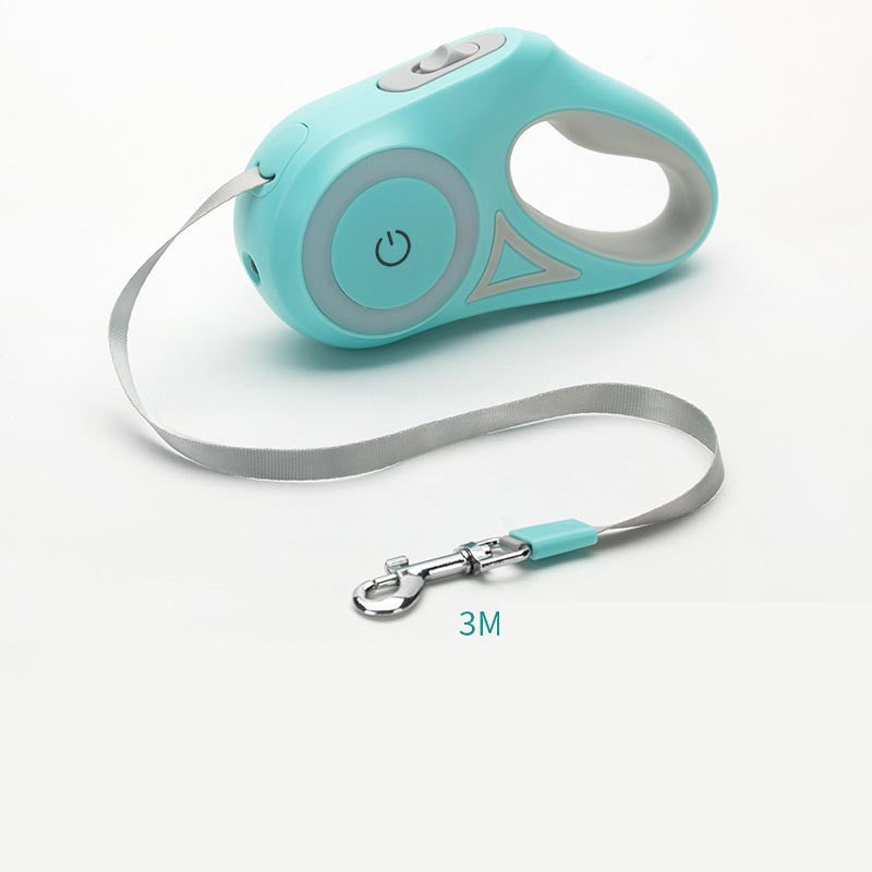 Retractable Dog Leash with LED Lights