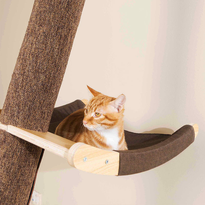 Solid Wood Large Cat Climbing Frame