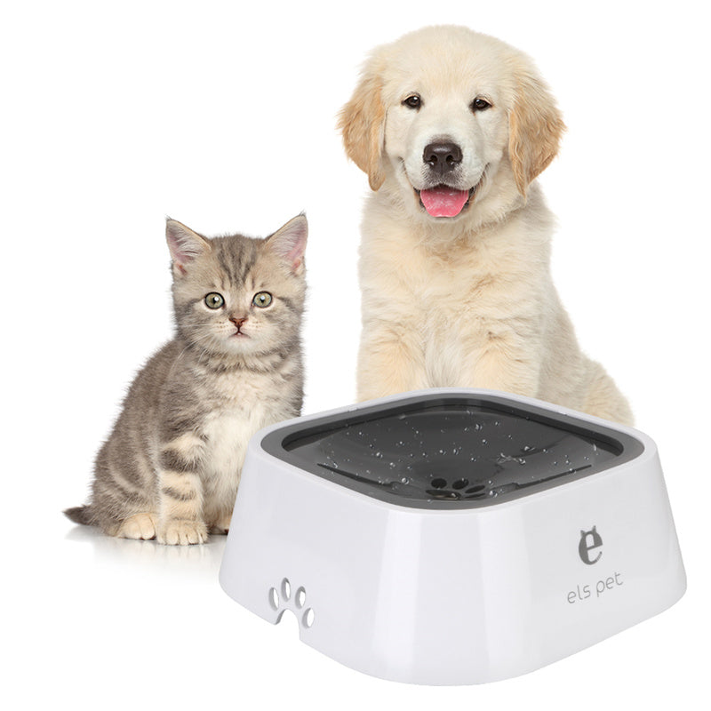 1.5L Pet Water Bowl Anti-Overflow