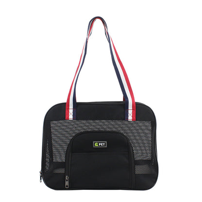 Foldable and breathable pet cat bag