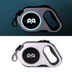 LED Light Automatic Retractable Dog Leash