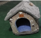 Winter House Pet Bed