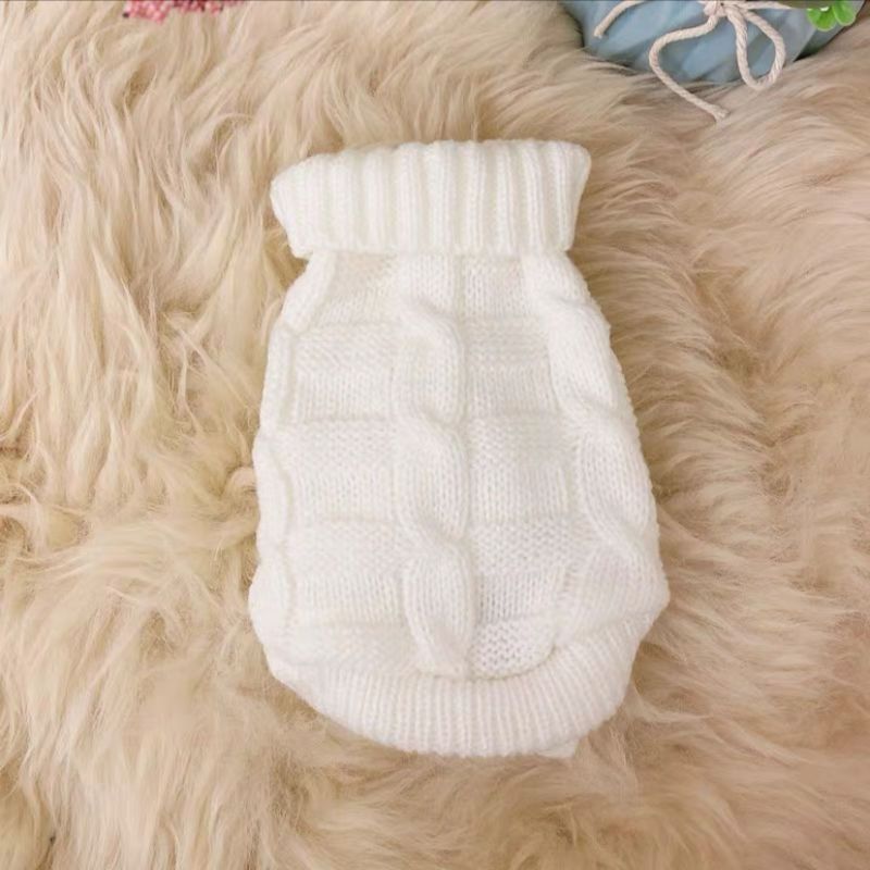 Autumn and Winter Knitted Cat Sweater