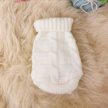 Autumn and Winter Knitted Cat Sweater