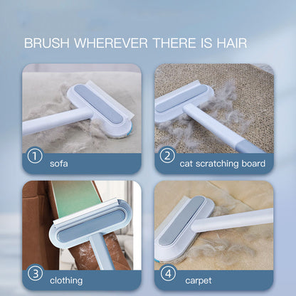 4-in-1 Multi-Purpose Pet Hair & Screen Cleaning Brush