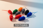 ToyTigris Squeaky Mouse Cat Toy