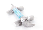 ToyTigris Plush Squeaky Animal Toy for Dogs