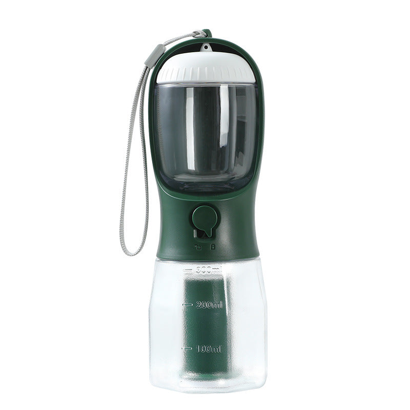 Three-in-one Dog Water Cup Drinking Food Garbage Bag