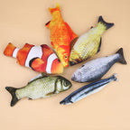 Plush Catnip Fish Toy