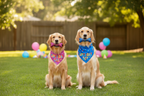 Dog birthday celebration accessories