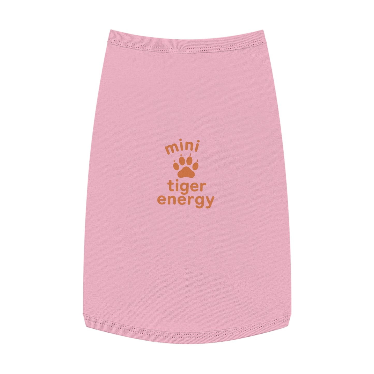 Pet Tank Top - Mini Tiger Energy Design