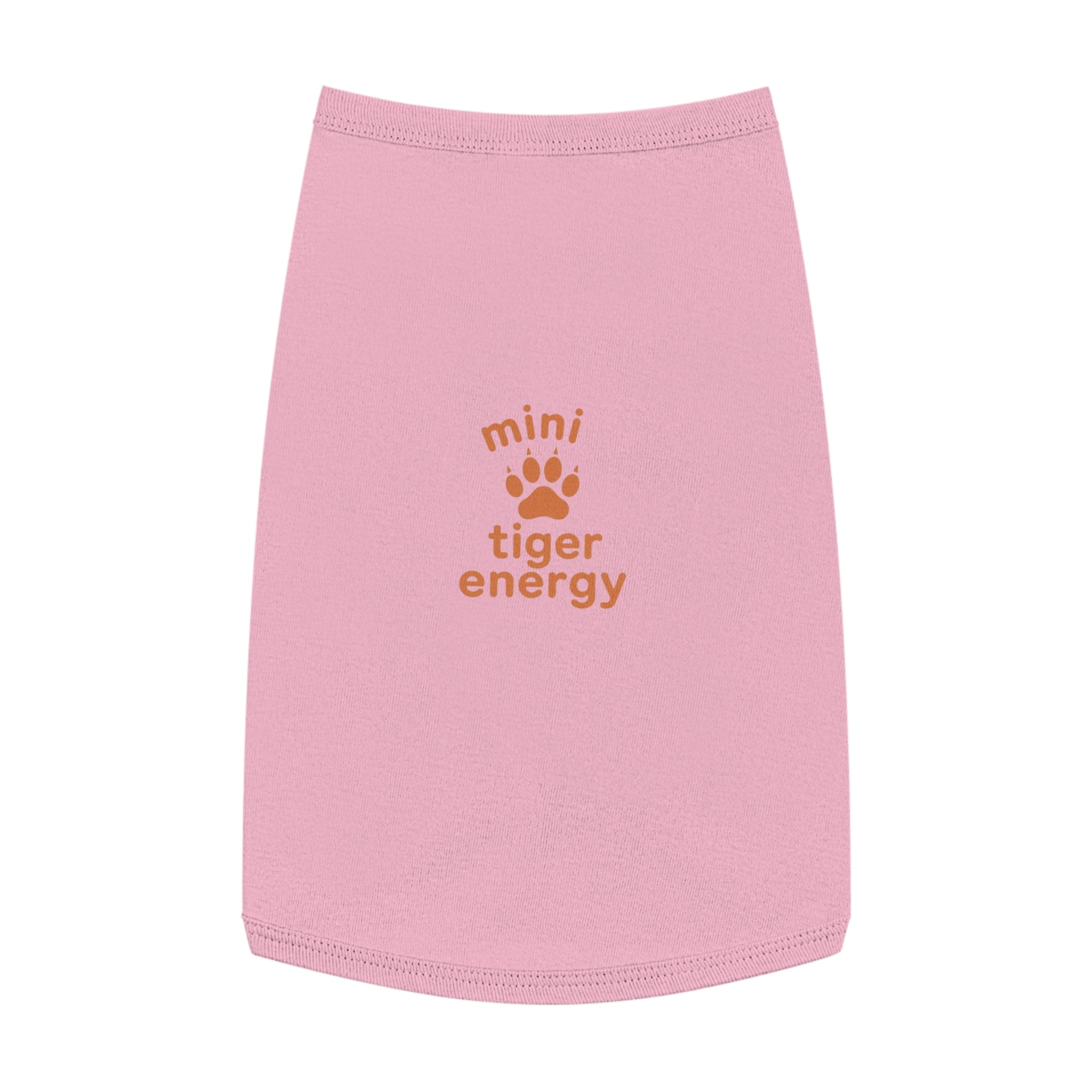 Pet Tank Top - Mini Tiger Energy Design
