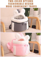 Warm Double Pocket Cat Carry Bag