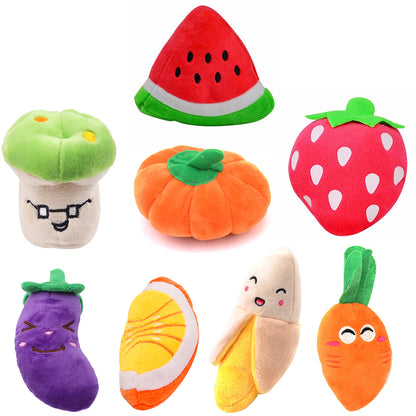 Gooddog Plush Fruit Dog Toy