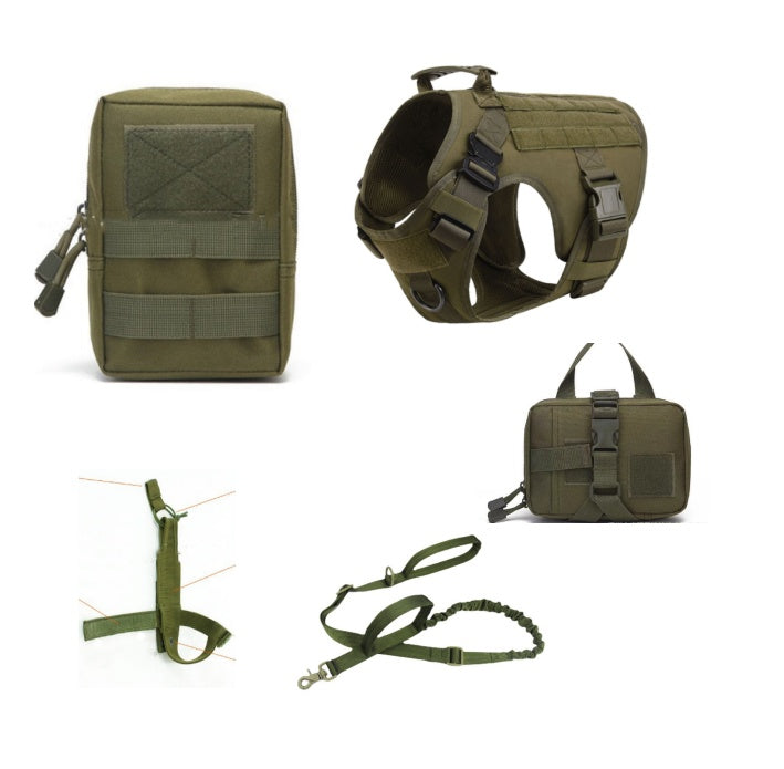 ToyTigris K9 Tactical Dog Harness
