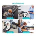 Airline Approved Expandable & Foldable Pet Travel Bag