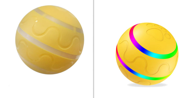 USB Katzenspielzeug: Interaktiver smarter rollender Ball