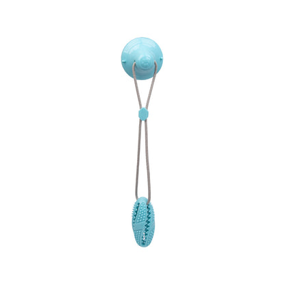 Suction Cup Pull Rope Leaking Pet Toy Ball Tpr Molar Teeth Cleaning Vent Ball Dog Toy Ball