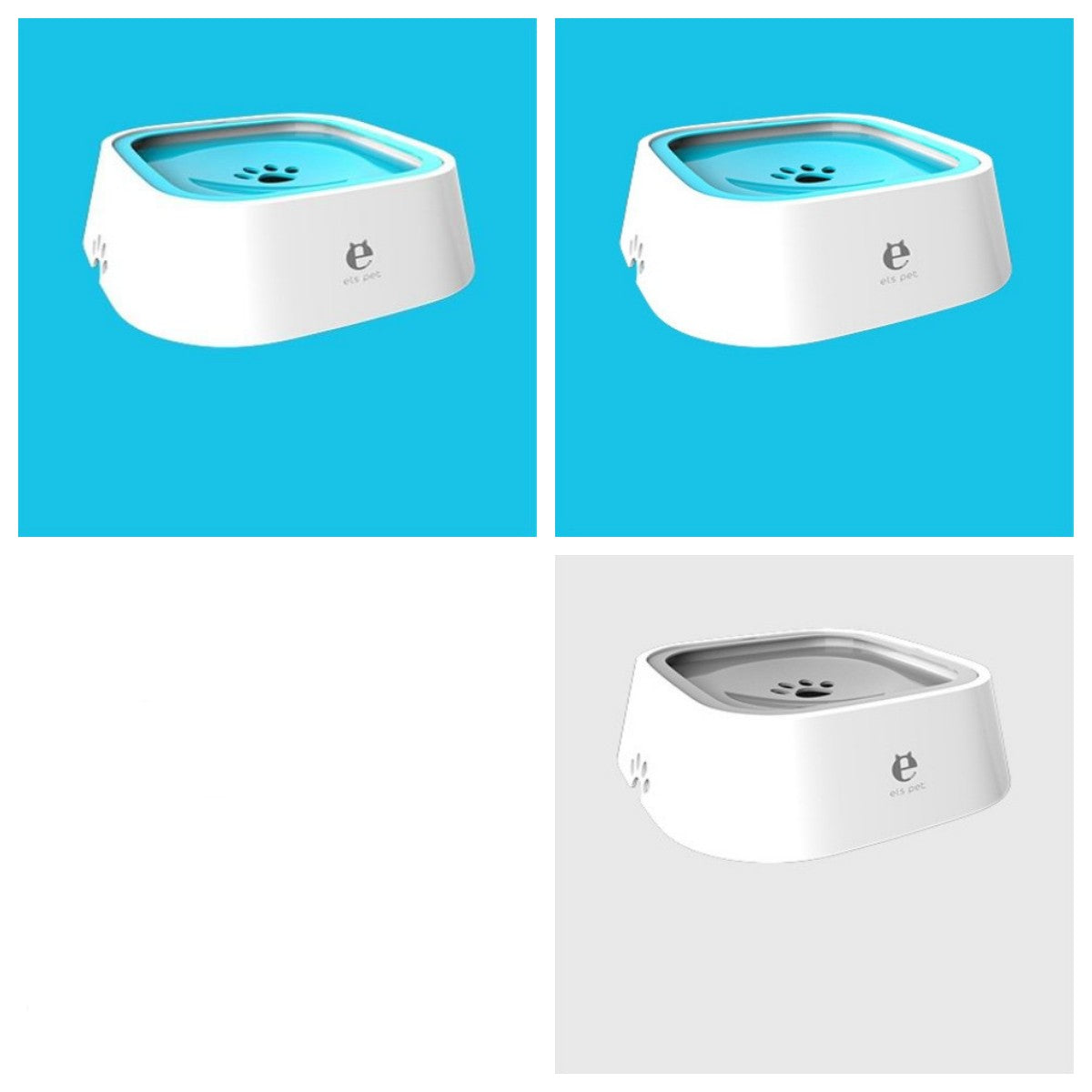 1.5L Pet Water Bowl Anti-Overflow