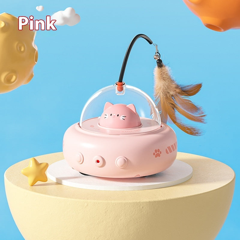 Smart Electric Teaser UFO Cat Toy