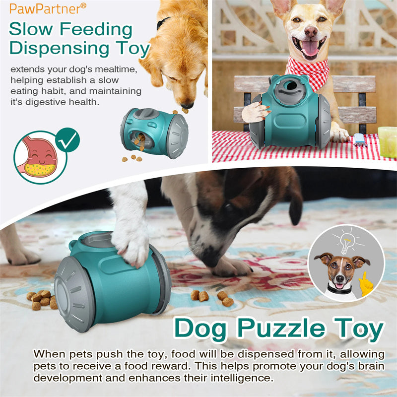 ToyTigris Dog Tumbler: Interactive IQ Feeder for Active Pets