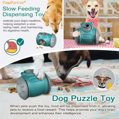 ToyTigris Dog Tumbler: Interactive IQ Feeder for Active Pets
