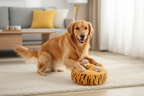 Simulated Plush Beehive Dog Toy with Squeaker