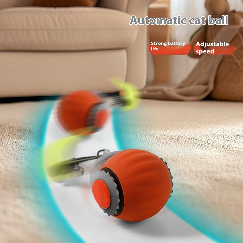 Fast Cat Toy Ball with Tail