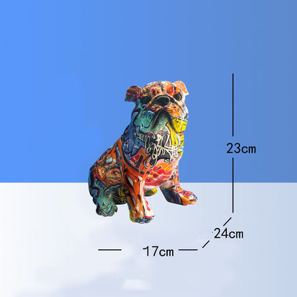 Kreatives Hundeharz-Bastelornament