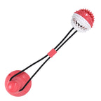 Suction Cup Bite Dog Toy