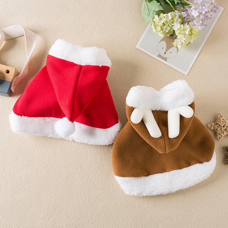 Festive Christmas Pet Cloak