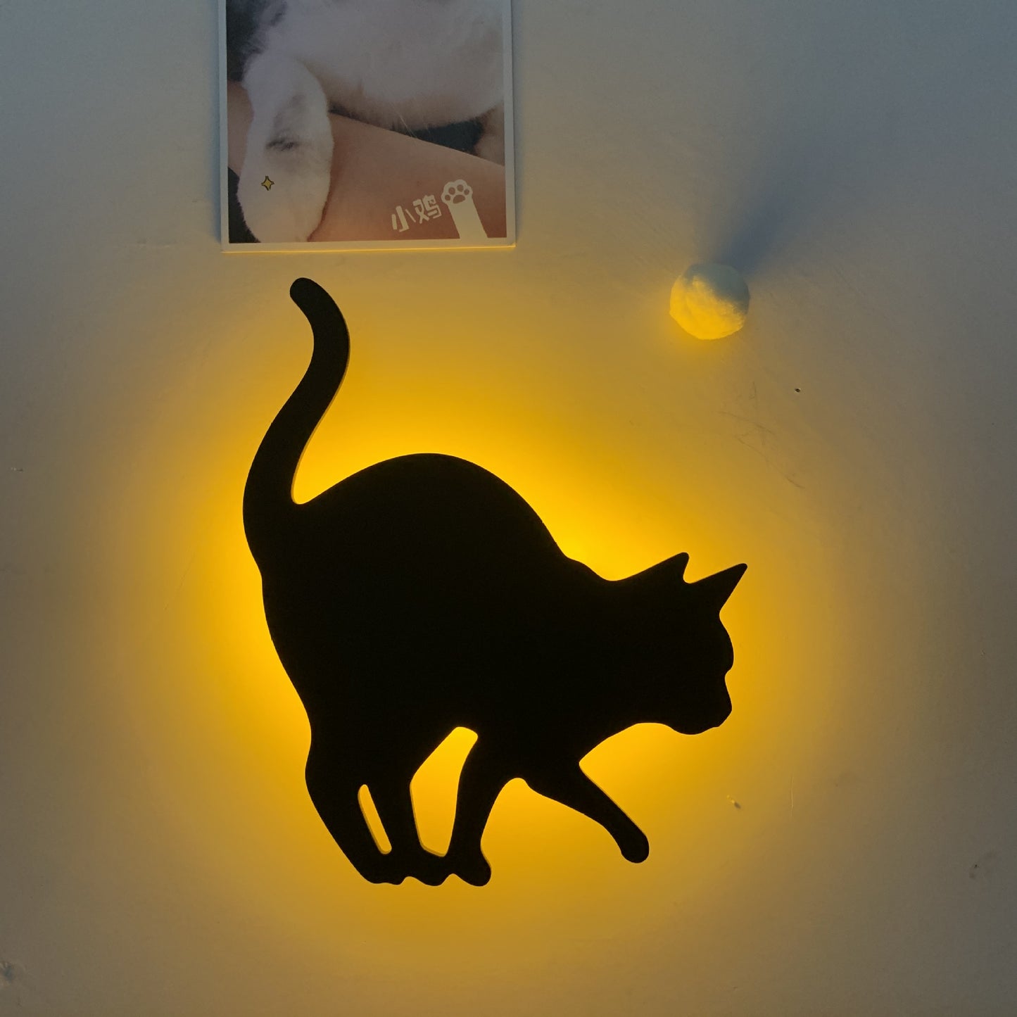 LED Cat & Dog Shadow Night Light