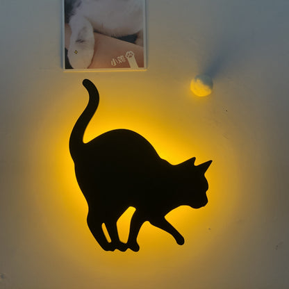 LED Cat & Dog Shadow Night Light