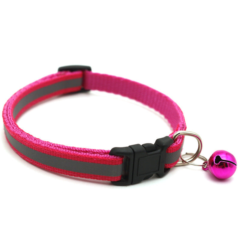 Reflective Cat Collar with Bell