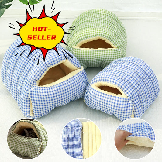 Four Seasons Washable House Closed Cat Kennel