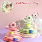 4 Level Educational Cat Tower Toy