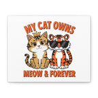 Wall Canvas - Cat Meme