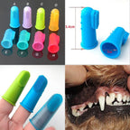 Super Soft Pet Finger Toothbrush Dental Care for Cats & Dogs