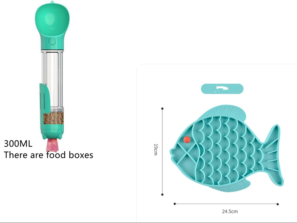 Dog Silicone Fish Slow Feeding Mat