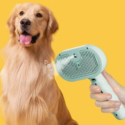 Water Spray Pet Hair Comb