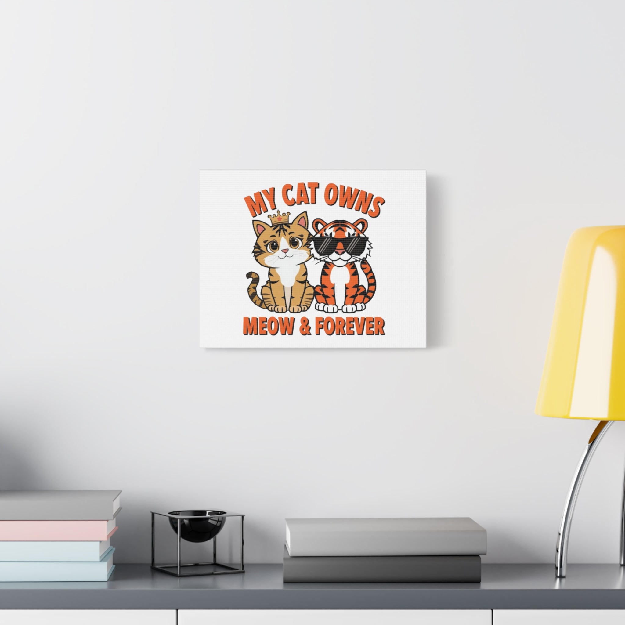 Wall Canvas - Cat Meme