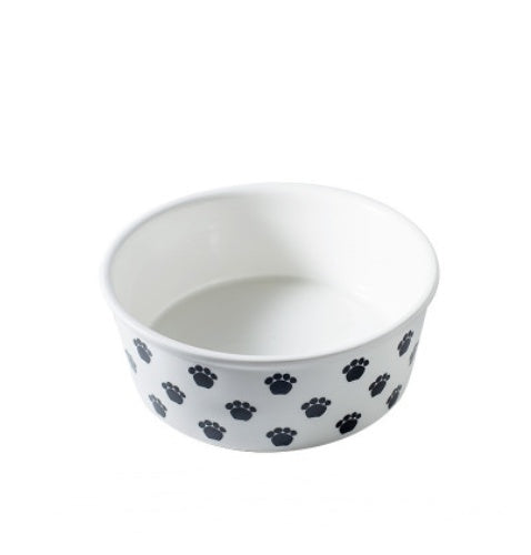 Ceramic Dog Food & Water Bowl